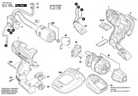 Bosch 3 603 J82 400 Psb 14,4 Li-2 Cordl Perc Screwdr 14.4 V / Eu Spare Parts